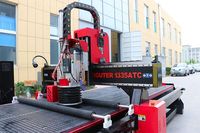 Router CNC Automático para Madera 1325 1530 1335 ATC con Cuchilla Oscilante EOT-3 para Fabricación de Letras y Letreros 3D