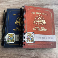Impression de livres d'éducation, de livres scolaires, de livres de texte, de bibles reliés en spirale, reliés en couverture rigide