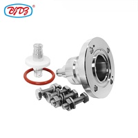 Suministro de fábrica 1-5/8 EIA Conector de brida a N Tipo Hembra 50ohm Rf Conector coaxial RF Coaxial Adaptador Convertidor