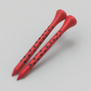 Tés de golf durables en bambou Eco Production personnalisée en petits lots Livraison rapide Usine compétitive Prix de gros respectueux de l'environnement - Product Image 4