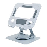 Yeni Tablet PC Tablet Standı 360 Derece Döndürülebilir Tembel Masaüstü Kullanışlı Evrensel Alüminyum Alaşımlı Katlanabilir Yükseklik Ayarlı