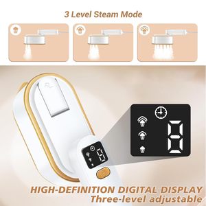 Fer à vapeur portable 2026, nouveau mini fer de voyage, machine à repasser à sec et à vapeur, fer à vapeur pliable à main pour vêtements - Product Image 3
