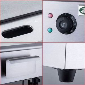 <b>Electric</b> Grill Griddle <b>Pan</b> Hotel Restaurant Kitchen Equipment Stainless Steel Griddle Table Top <b>Electric</b> Flat Plate Griddle - Product Image 3