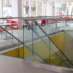 Gebäude Industrie CE Custom Design 17mm gehärtetes Verbundglas für Balustraden geländer