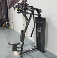 Équipement de fitness pour musculation, direct usine, pour salle de sport commerciale : Machine à pectoraux/deltéens dorsaux réglable et sélecteurisée, à position assise