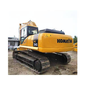 Pelleteuse sur chenilles originale de qualité moyenne et haute d'occasion Komatsu 24t PC240-7 - Product Image 4