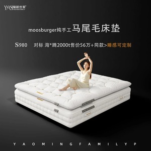 Colchón de Crin de Caballo Yao Min Family Moosburger S980, Firmeza Media, con Muelles Ensacados, Sensación de Descanso Personalizada - Product Image 1