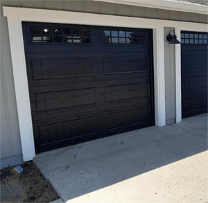 Usado 18x8 apilable estilo carruaje casa compuesta <span class=keywords><strong>puerta</strong></span> de garaje puertas y ventanas de aluminio Garaje doble para la venta - Product Image 5