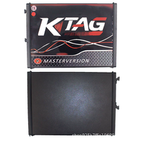 Escáner de Diagnóstico para Autos KTAG V7.020 V2.25, PCB Rojo, Versión Europea, Programador de ECU, Tokens Ilimitados, Puede Conectarse a Internet