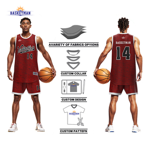 Jersey basket Logo nomor pemutar nama, seragam basket tim cetak sublimasi olahraga kustomisasi Klub - Product Image 4