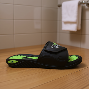 รองเท้าแตะผู้ชาย Adidas สีดำ สีเขียว พื้นรองเท้า EVA สำหรับฤดูร้อน แบบเปิดนิ้วเท้า รุ่น MSS-GX3375 - Product Image 2