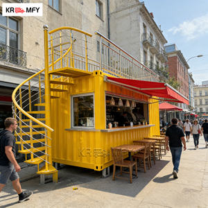 Contenedor Expandible para Restaurante y Cafetería - Cafetería Industrial Móvil y Transpirable para Exteriores con Color Personalizado - Product Image 6