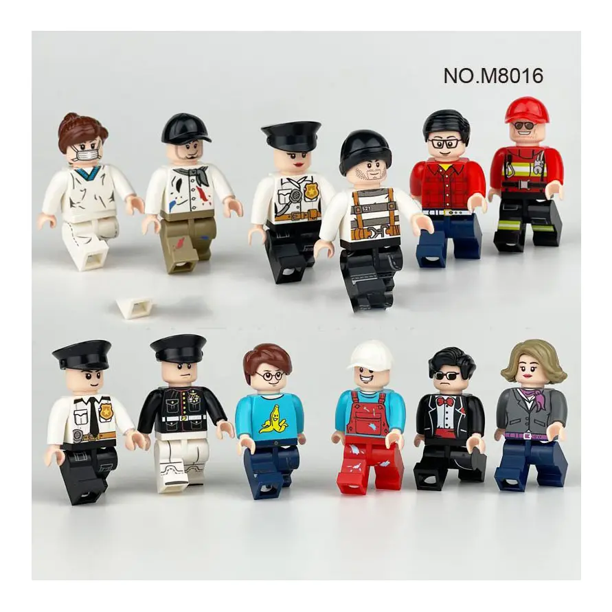 Mini briques de noël compatibles super-héros Legos brique jouet Mini figurines en plastique blocs de construction jouets pour enfants