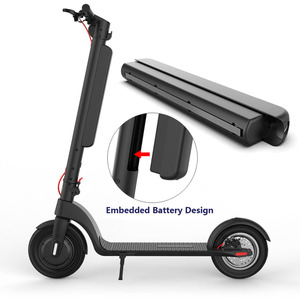 Scooter Eléctrico Plegable de 2 Ruedas con Motor de 250w y Neumáticos de 10 Pulgadas, para Adultos, Modelo X8 Japonés, Disponible en Almacén de Alemania, Europa, UE - Product Image 5