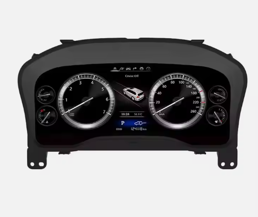 ZWNAV 12.3" LCD Android Digital Cluster Instrument Dashboard Panel for Toyota Hiace 2019 2020 2021 2022  Display GPS Multimedia