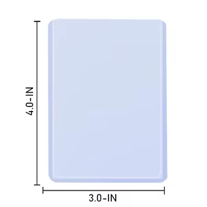Porte-cartes en plastique 3x4 imprimable pour cartes de sport de baseball, football, basketball, matériau PP, fermeture à clip - Product Image 2