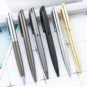 Stylo bille rotatif multicolore gravé et électroplaqué, cadeau promotionnel personnalisé avec logo - Product Image 1
