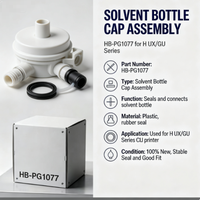 Ensemble de bouchons de bouteille de solvant UX HB-PG1077 pour la série H UX/GU