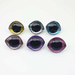 Gran oferta, Mini muñeca de moda personalizable, juguete suave, plástico ovalado, cristal, purpurina, <span class=keywords><strong>ojos</strong></span> grandes, juguete educativo de peluche - Product Image 1