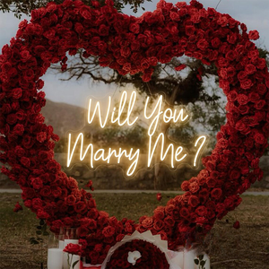 Insegna LED Neon Personalizzata per Matrimonio, Proposta di Matrimonio, Festa, Pubblicità, Decorazione Murale Multicolore - Product Image 1