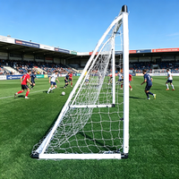 But de football portable à montage rapide pour entraînement en extérieur, cadre en filet durable, matériau PVC de niveau professionnel, garantie 12 mois