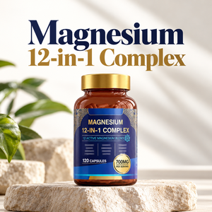 Cápsulas de Suplemento de Magnesio, 12 Cápsulas de Mezcla Activa de Magnesio, 700 mg, Suplemento Mineral, Fórmula Personalizada, Fabricante OEM ODM - Product Image 4