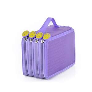 Customized 72-Hole Large Capacity Four-Layer Color <b>Pencil</b> Pouch Handheld Pen Bag for <b>Art</b> and Promotion - Product Image 3