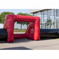 Terrain de football Offre Spéciale terrain de football gonflable terrain de football gonflable avec 4 buts