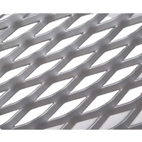 Rouleaux de treillis métallique expansé de haute qualité râpant dans une plaque de losange