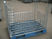 Chariot à cage roulante de 800 litres