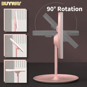 Cermin meja rias kosmetik perjalanan portabel sentuh, cermin meja rias meja rias Nordik Miroir rias Led dengan lampu - Product Image 5