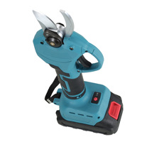 YLW YLA-TS41-21 21V Lithium Plastic Elektrische Kettingzaag Schaar met 1.5Ah Batterij Harde Koffer voor het snoeien en knippen van fruittakken