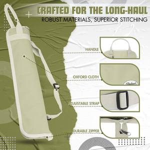 กระเป๋าไม้กลองมาตรฐาน MSB-1เคาะ Meinl พร้อมกระเป๋าด้านนอกและตะขอพื้นถุงตีกลอง - Product Image 3