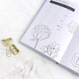 Carnet A5 avec logo personnalisé Journal en lin planificateur de mariage personnalisé avec couverture en tissu de papier en cuir pour l'<span class=keywords><strong>organisation</strong></span> - Product Image 4