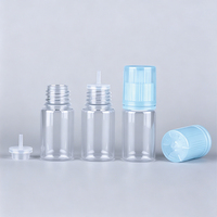 Bouteille d'huile en plastique PET vide personnalisée en gros avec embout applicateur long