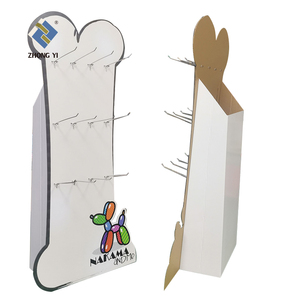 Expositor de Cartón con Ganchos para Libros y Accesorios, con Logotipo Personalizado, Impresión Offset - Product Image 3