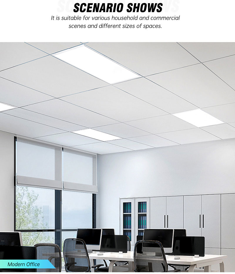 Guangzhou in stock 60x60 led panel light 2x4 48w commercial  panel light 60x60 cm led backlit panel light for office