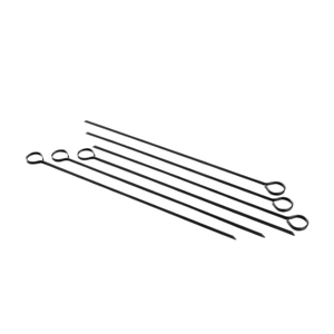 Brochetas de Acero Inoxidable para Asar al Aire Libre, Brochetas para Barbacoa, para Uso en Campamentos, para Tikka Kabab, Boti, Fiestas - Product Image 2