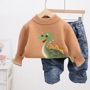 New Style Boys Sweater Knit Pullover Cotton Children's Sweaters Boys Clothing