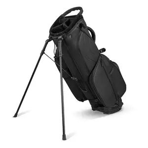 PLAYEAGLE High Quality PU Leather Golf Stand Club Bag Light Weight Golf Bag With Stand