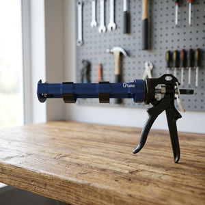 Pistola de Sellado Profesional TTAKE para Uso Industrial y Manual, con Cuerpo de Aluminio, Mango de Plástico y Material de Hierro, Accionamiento Manual - Product Image 2