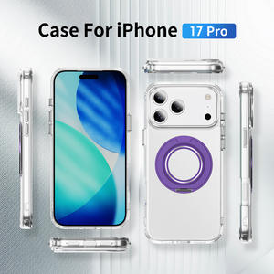 แฟชั่นสำหรับ <span class=keywords><strong>iPhone</strong></span> 17PROMAX ฝาครอบโทรศัพท์โปร่งใสกรอบซิลิโคนกันกระแทก - Product Image 4