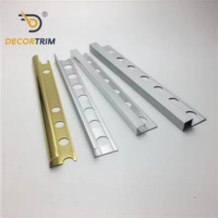 Bandes de transition décoratives en aluminium pour bordures