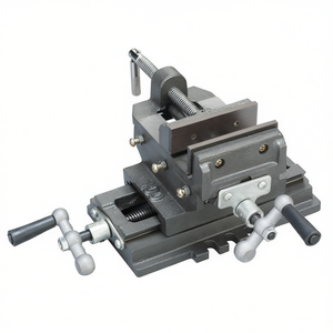 Tornillo de Banco Fervi Cross Vise con Mandíbula de 100 mm de Ancho para Trabajos de Precisión en Metalurgia - Product Image 2