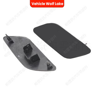 Couvercle de lave-phare Wolf Lake pour Audi A6 C7 2011-2014, panneau de garniture ABS à clipser, côté droit et gauche - Product Image 1