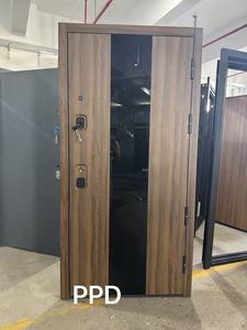 PHIPULO Luxury 100mm <strong>Door</strong> Leaf Russian <strong>Door</strong> Mdf Front Mdf <strong>Back</strong> Decorative <strong>Door</strong> for Mid Asian Market - Product Image 5