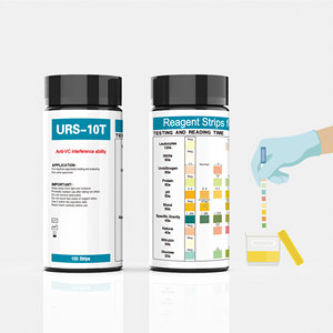 Clinical 10 Parameters Medical Urine Routine <strong>Test</strong> Kit Customizable Manual Plastic Urine <strong>Test</strong> Strips for <strong>Pee</strong> Check - Product Image 4