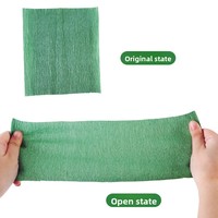 Kertas Krep Berwarna Tebal Lipat untuk Kerajinan DIY, Set Kertas Sobek Tangan Berpinggir Keriting untuk Membuat Anyelir Mawar Model Cina Zwz 14