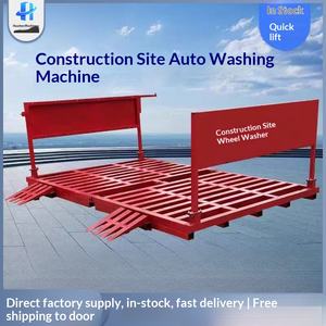<b>Construction</b> Wheel Washing <b>Machine</b> Fully Enclosed Car Washing <b>Machine</b> Engineering Car Washing Platform Vehicle Washing Fully - Product Image 1