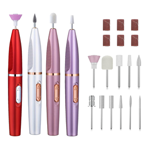 Nhà Máy Bán Buôn Giá Mini Điện Nail Sander Xách Tay USB Bút Móng Tay Mài Công Cụ Loại Bỏ Chết Da Trường Hợp Mini Nail Tập Tin - Product Image 4